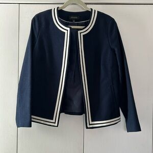 Beautiful Talbots navy with white trim size 10